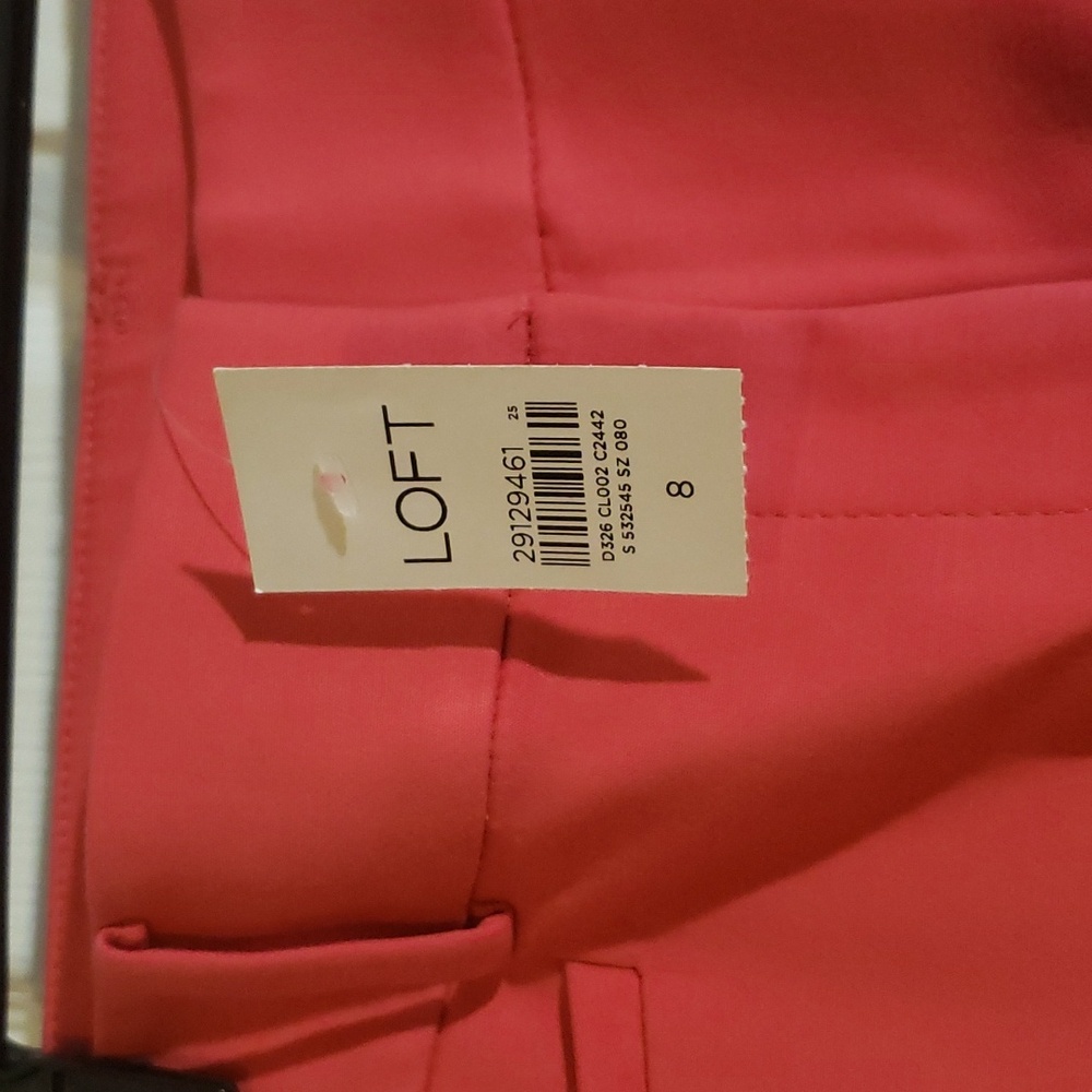 The Loft,  Riviera dress pant,  pink , size 8 - Picture 2 of 5